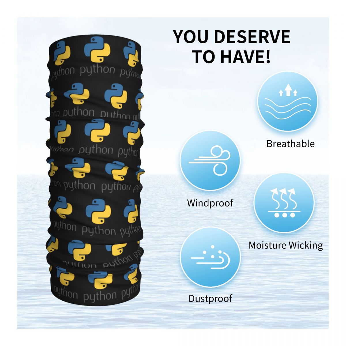 Cachecol de tubo para Computer - Neck Warmer Tube avaliação e preço