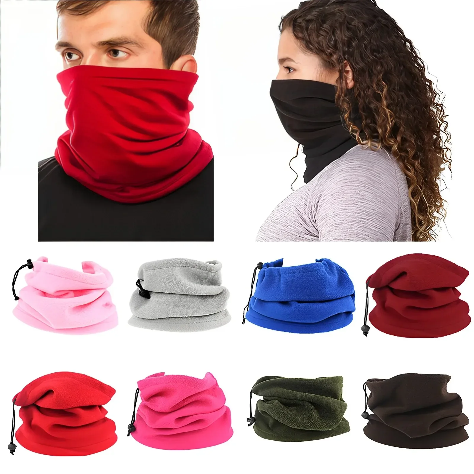 Inverno quente unisex à prova  - Neck Warmer Tube avaliação e preço