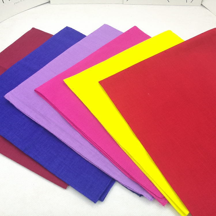 Algodão puro cor turbante hip- - Bandana Cotton avaliação e preço