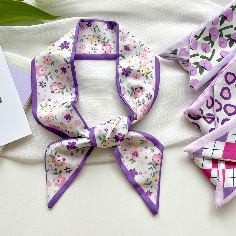 Novo luxo estreito curto lenço - Ascot Neck Scarf avaliação e preço