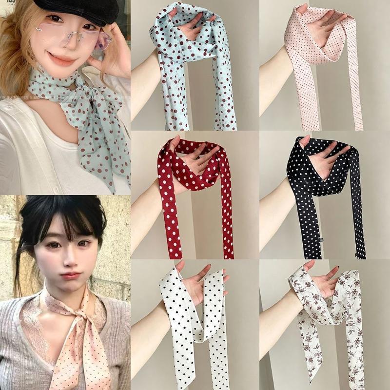 Lenço de Seda com Estampa Flor - Ascot Neck Scarf avaliação e preço