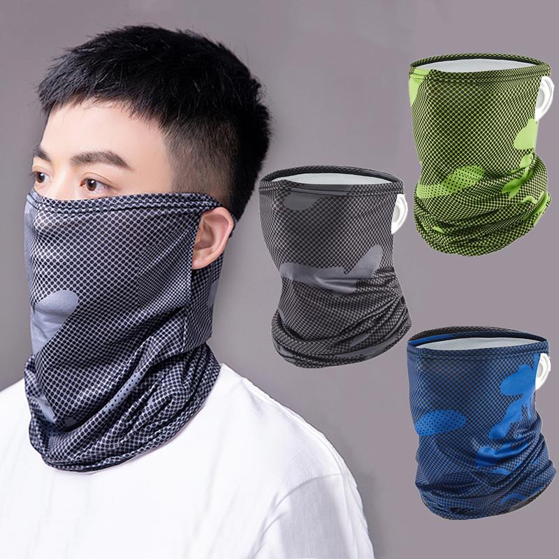 Proteção uv gelo seda rosto ca - Ascot Neck Scarf avaliação e preço