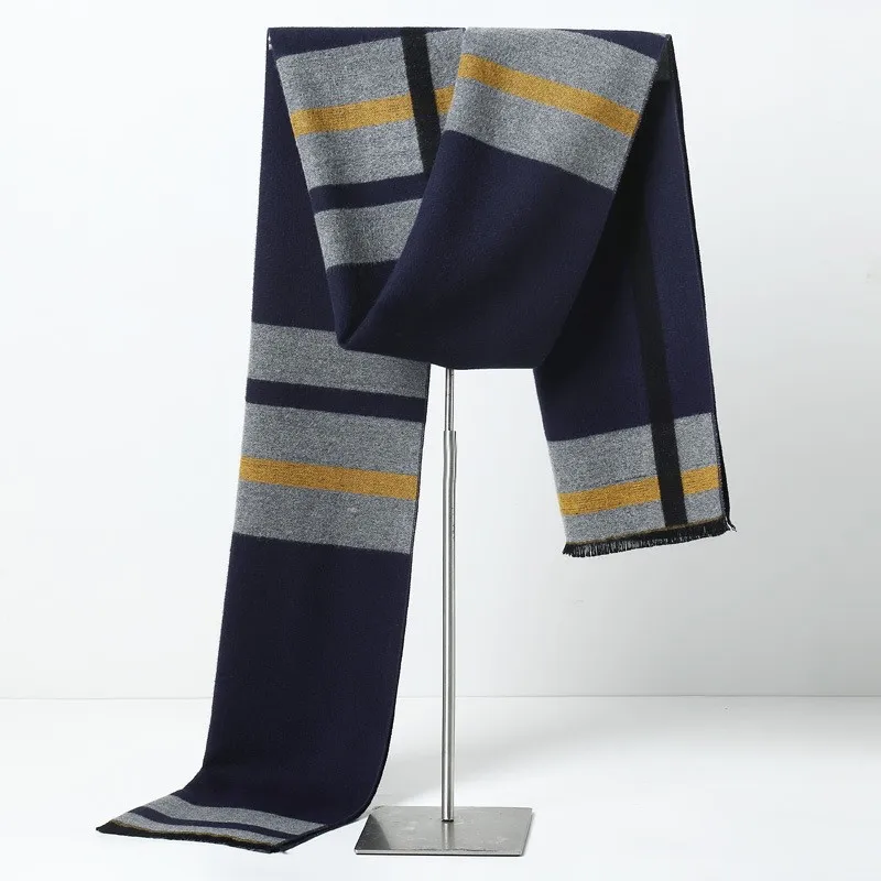 Marca de designer xadrez mascu - Muffler Men Wool avaliação e preço