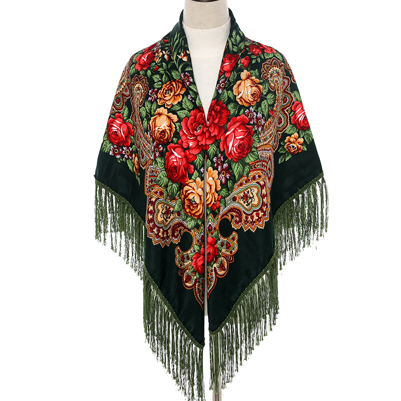 135*135cm feminino estilo russ - Bandana Cotton avaliação e preço
