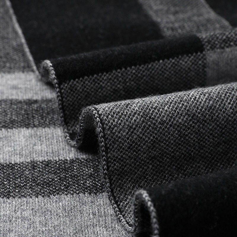 Lenço de luxo homem inverno ca - Muffler Men Wool avaliação e preço