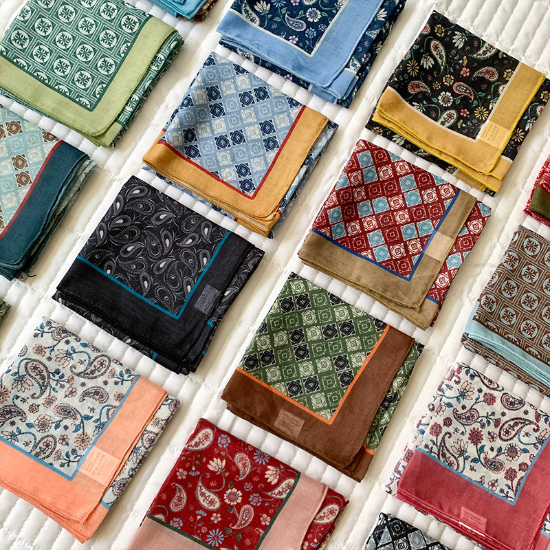 Lenço de algodão sentimento le - Bandana Cotton avaliação e preço