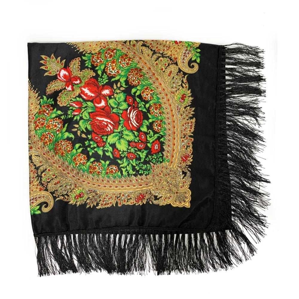 Lenço quadrado com estampa flo - Bandana Cotton avaliação e preço