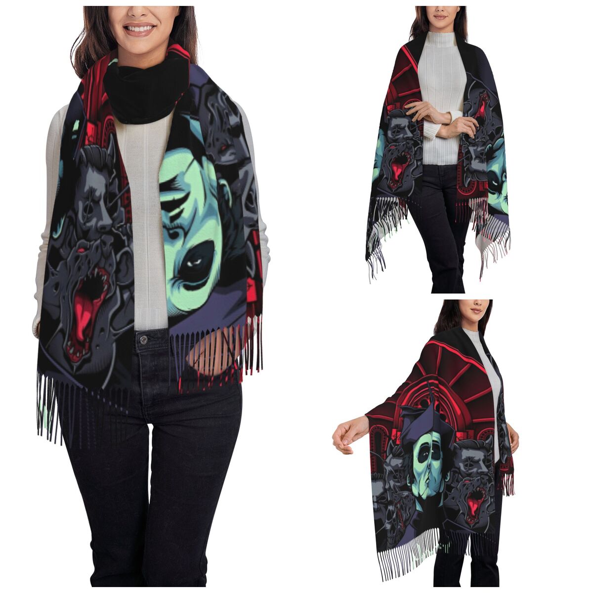 Envoltório de xale de banda fa - Pashmina Wrap Large avaliação e preço