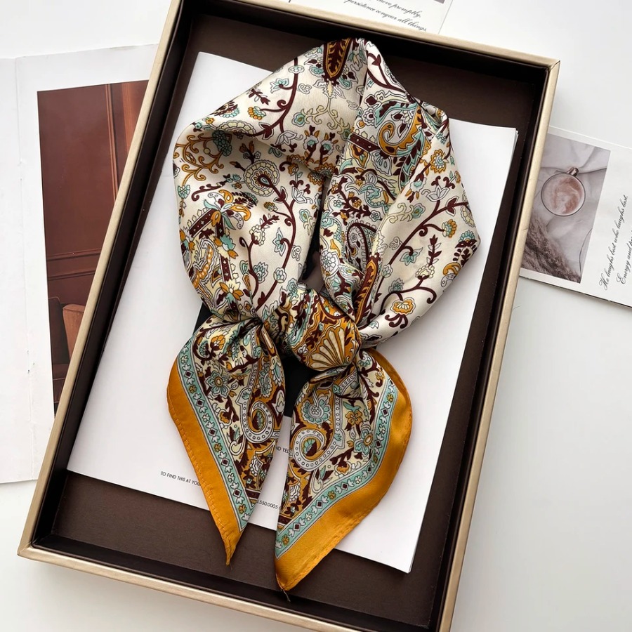 2025 Lenço Quadrado de Seda pa - Bandana Cotton avaliação e preço